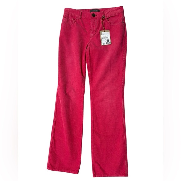Mos Mosh NWT sz.27 pink bootcut corduroy pants - Picture 1 of 13